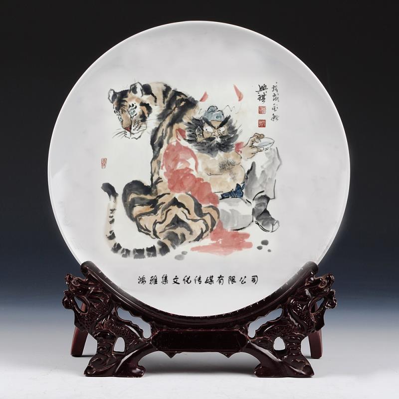 客户订制挂盘直径25cm