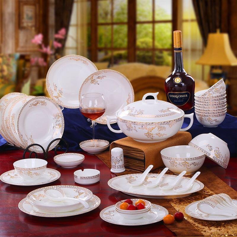 景德镇陶瓷高温手绘餐具