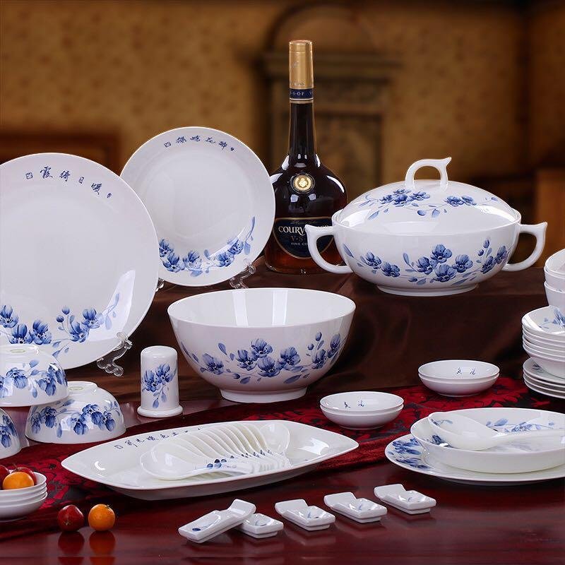 景德镇陶瓷高温手绘餐具