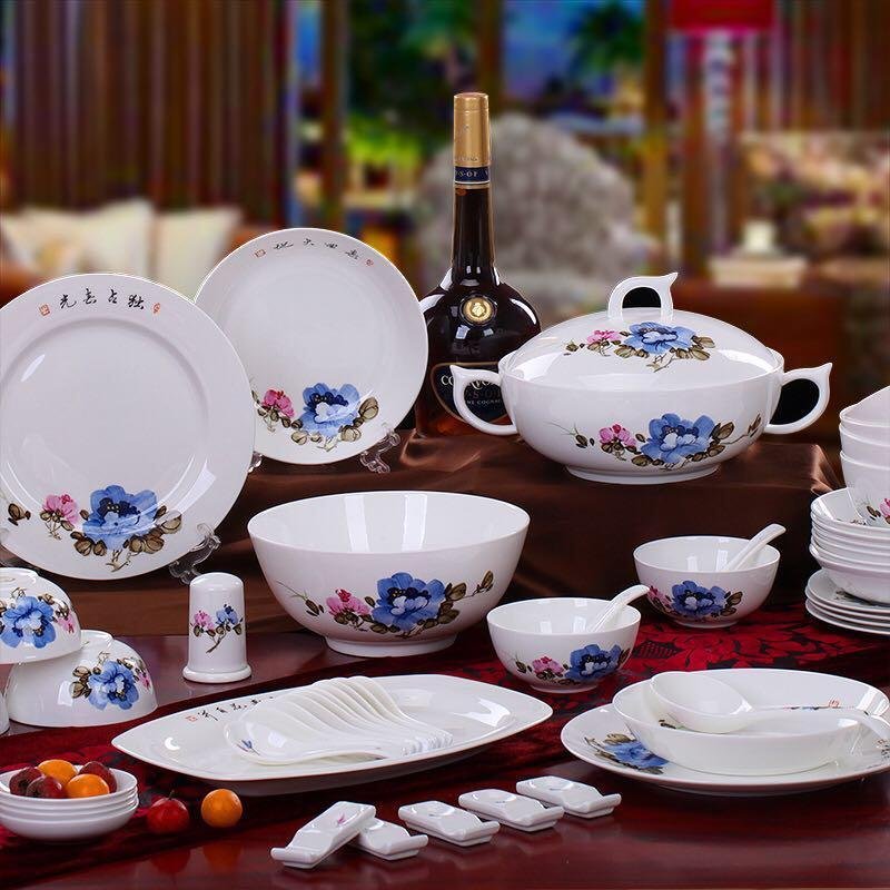 景德镇陶瓷高温手绘餐具