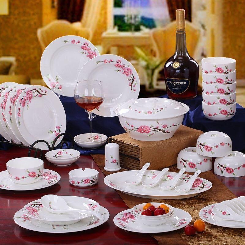 景德镇陶瓷高温手绘餐具