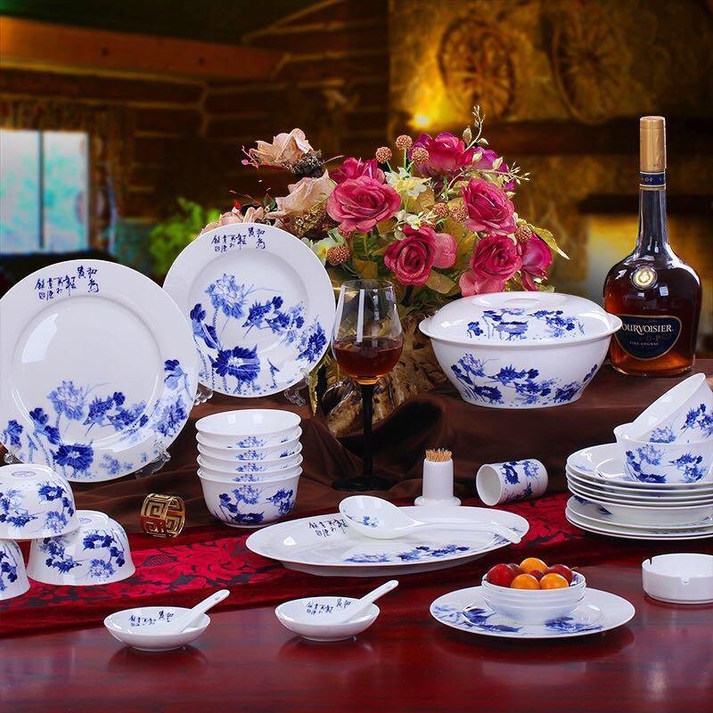 景德镇陶瓷高温手绘餐具