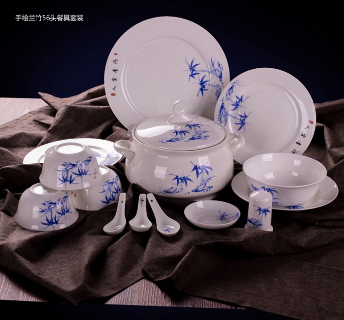 景德镇礼品瓷餐具来样订做
