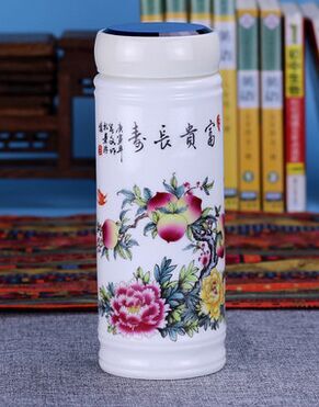 景德镇陶瓷礼品茶杯会议杯定做加印LOGO