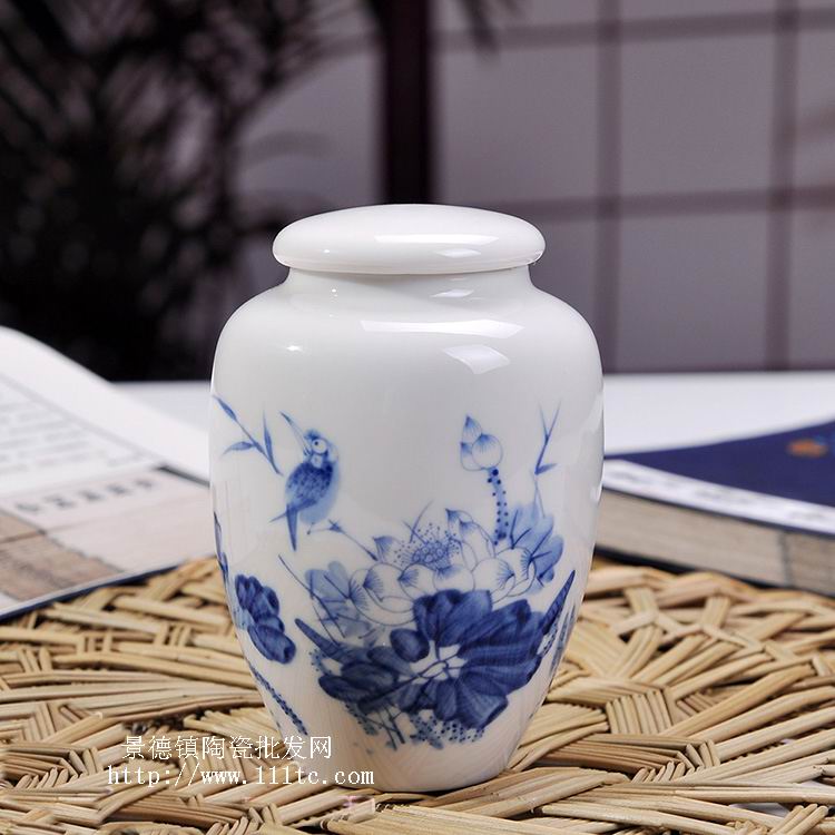 陶瓷药罐，茶叶罐，蜂蜜罐，陶瓷包装来样定做