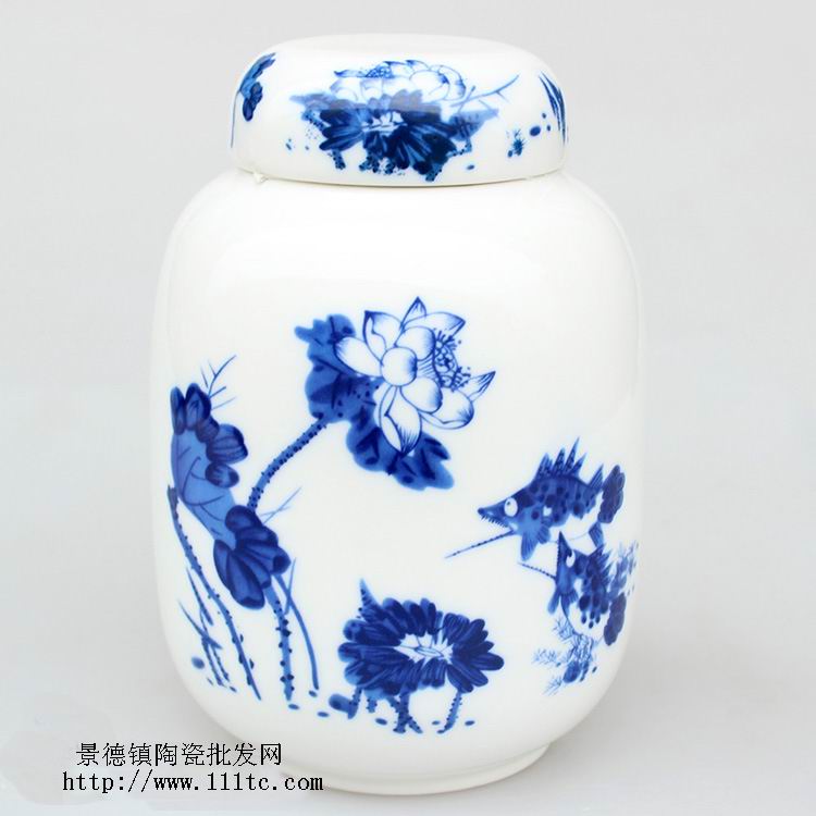 陶瓷药罐，茶叶罐，蜂蜜罐，陶瓷包装来样定做