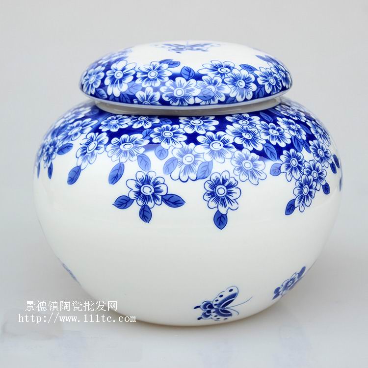 陶瓷药罐，茶叶罐，蜂蜜罐，陶瓷包装来样定做