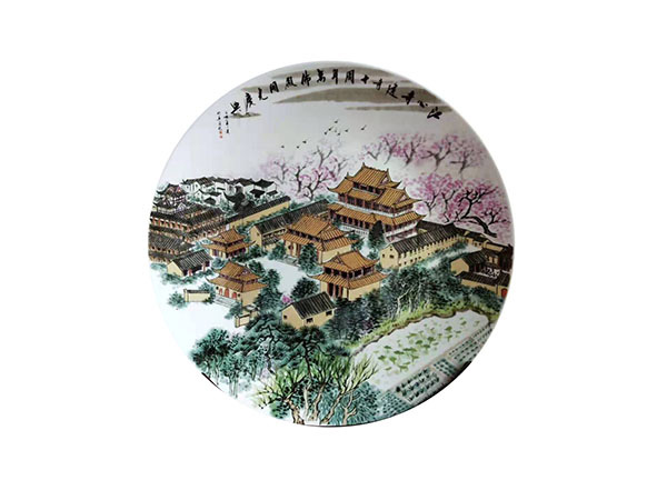 陶瓷纪念挂盘定制