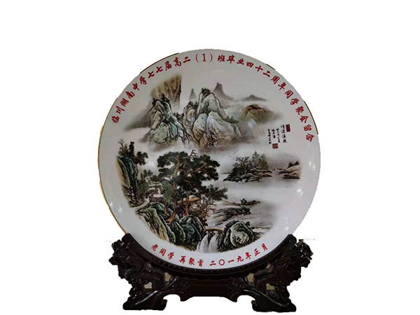 陶瓷纪念挂盘定制