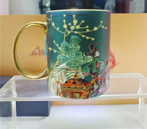 陶瓷茶杯保温杯定做