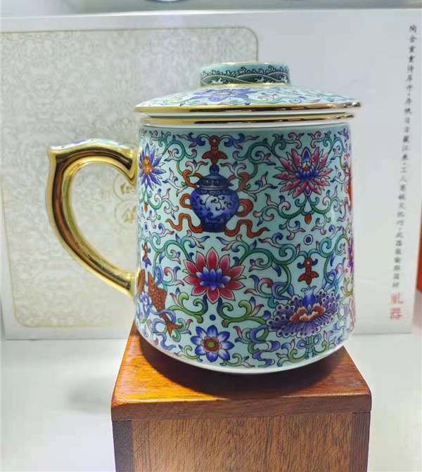 陶瓷茶杯保温杯定做