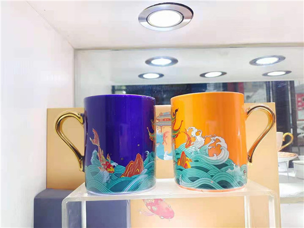 陶瓷茶杯保温杯定做