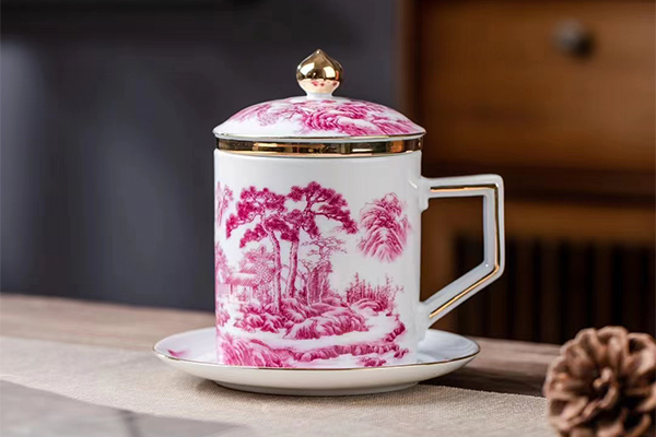 陶瓷茶杯保温杯定做