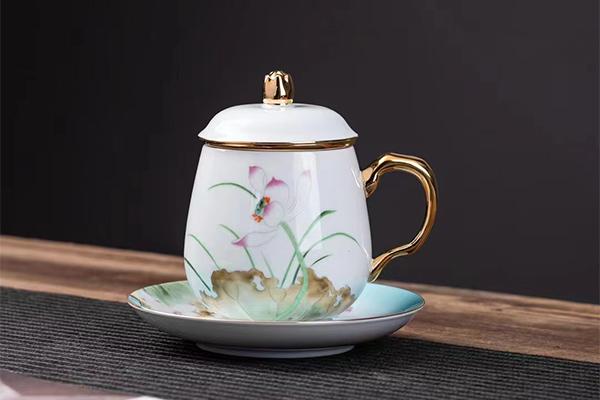 陶瓷茶杯保温杯定做